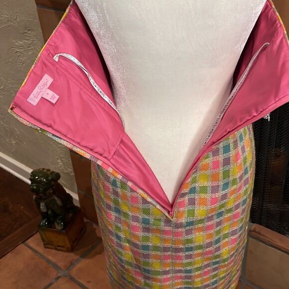 Lilly Pulitzer Bibi multicolored boule strapless dress, size 2! - Picture 7 of 12